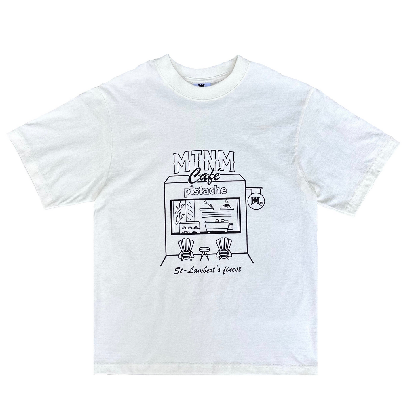 Pistache boxy Tee